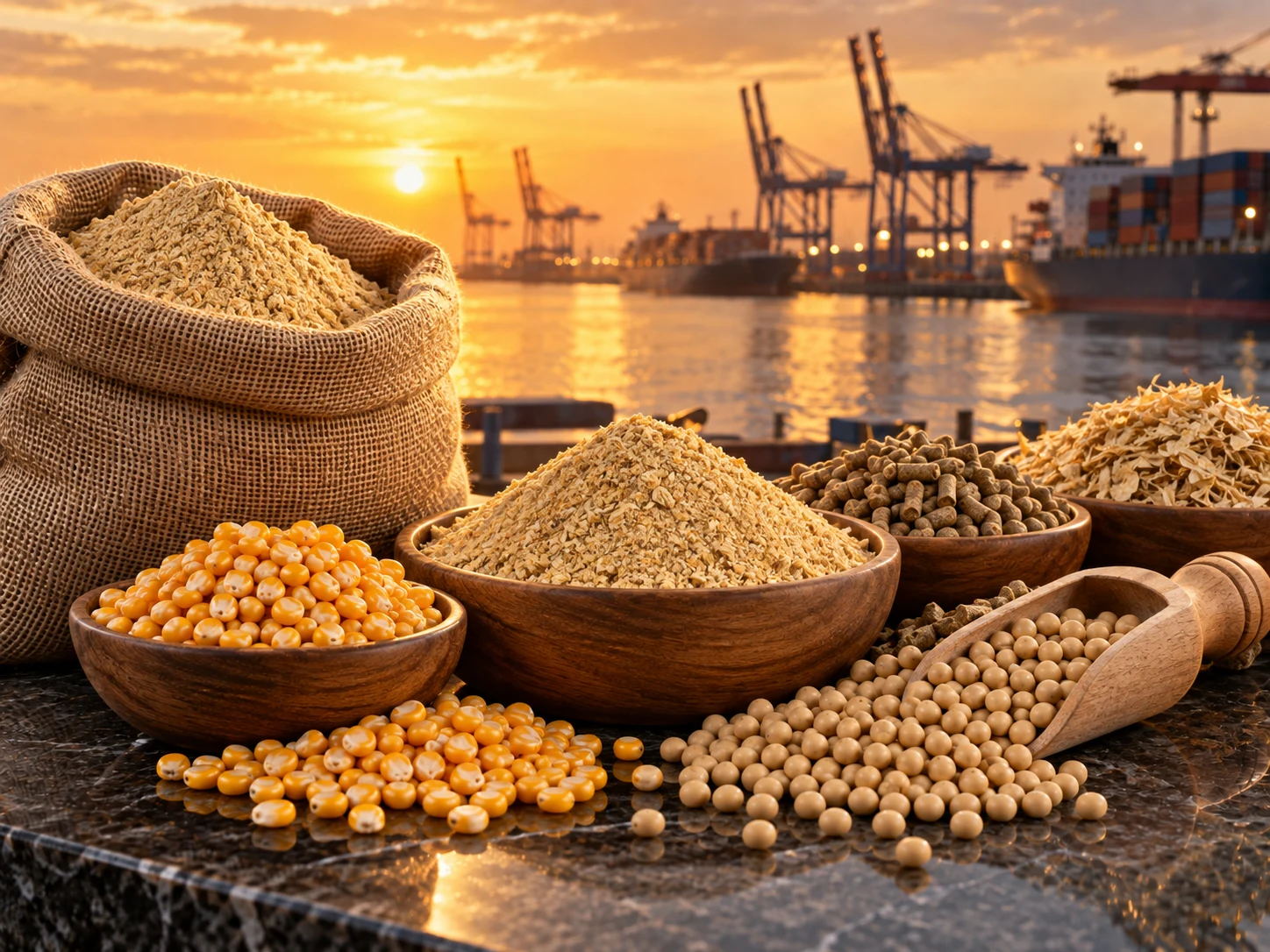 Soybean Meal & Raw Materials