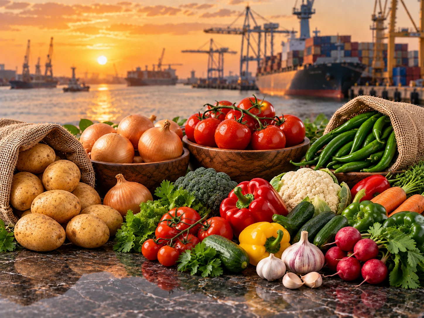 Mixed Fresh Vegetables